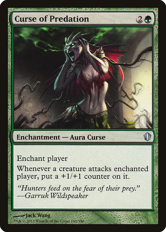 Curse of Predation [Commander 2013] | Total Play