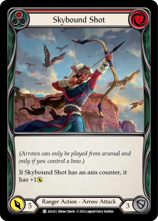 Skybound Shot (Red) [AZL013] (Outsiders Azalea Blitz Deck) | Total Play