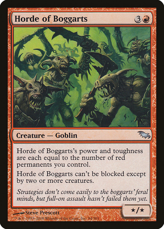 Horde of Boggarts [Shadowmoor] | Total Play