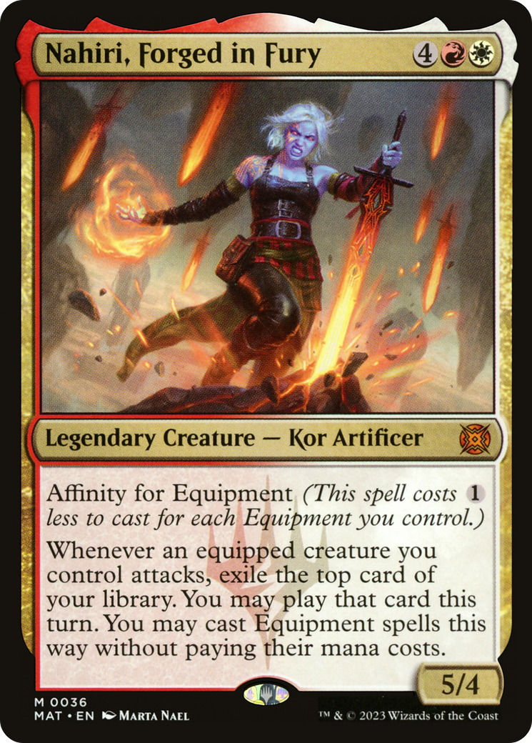 Nahiri, Forged in Fury [March of the Machine: The Aftermath] | Total Play