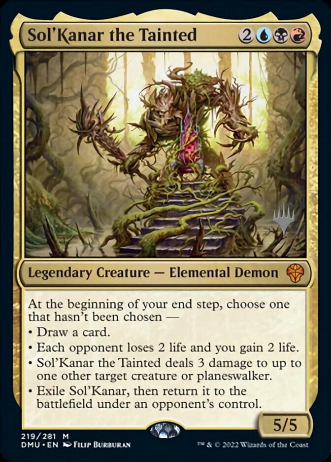 Sol'Kanar the Tainted (Promo Pack) [Dominaria United Promos] | Total Play