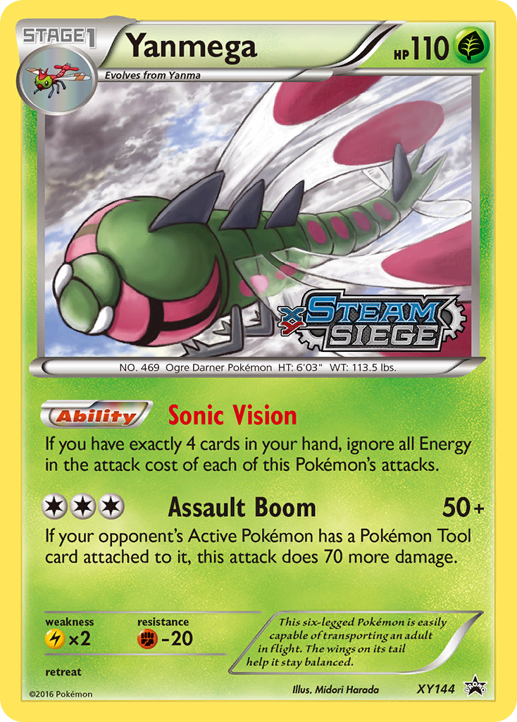 Yanmega (XY144) [XY: Black Star Promos] | Total Play