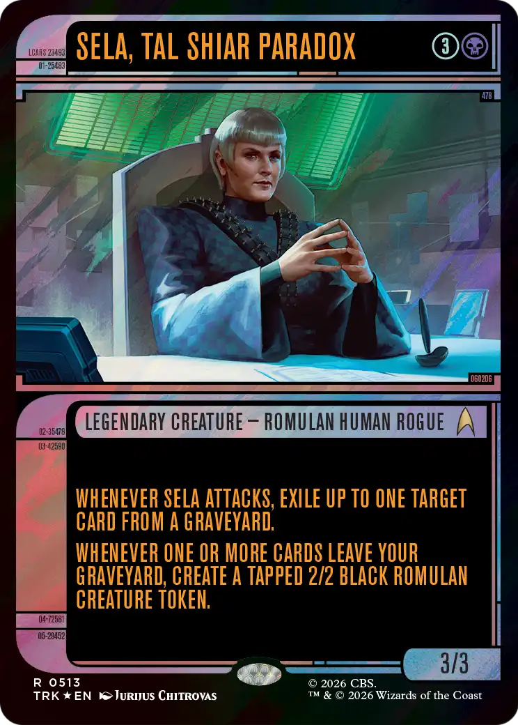Sela, Tal Shiar Paradox (Showcase) (Surge Foil) [Star Trek] | Total Play