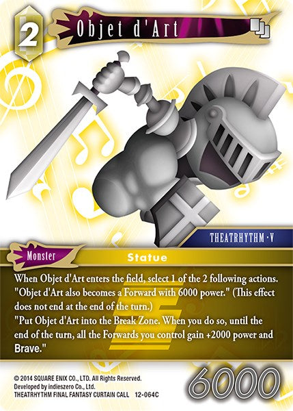 Objet d'Art [Opus XII] | Total Play