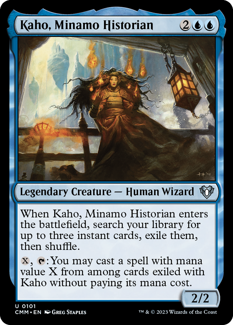 Kaho, Minamo Historian [Commander Masters] | Total Play