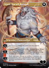 Ajani, Nacatl Pariah // Ajani, Nacatl Avenger (Borderless) [Modern Horizons 3] | Total Play