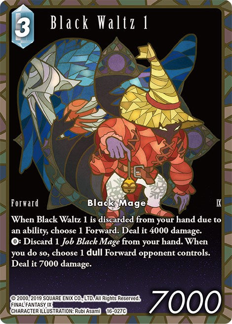 Black Waltz 1 (Full Art) [Emissaries of Light] | Total Play