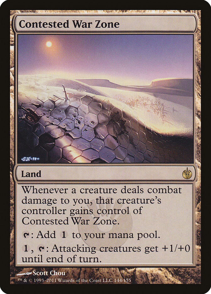 Contested War Zone [Mirrodin Besieged] | Total Play