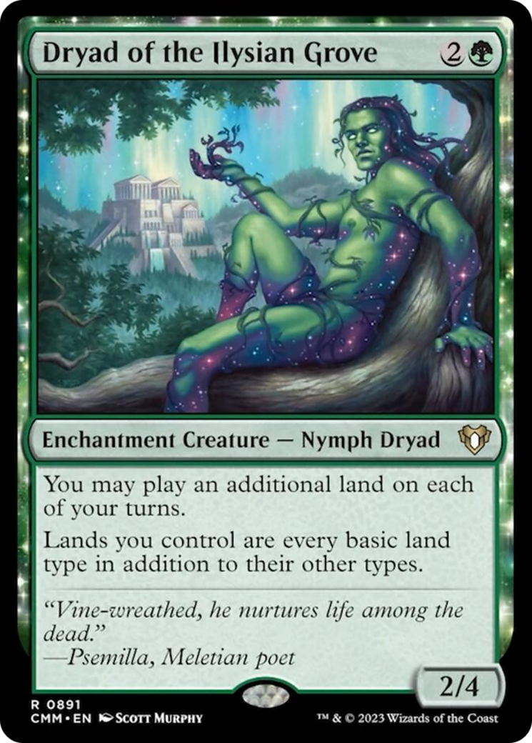 Dryad of the Ilysian Grove [Commander Masters] | Total Play