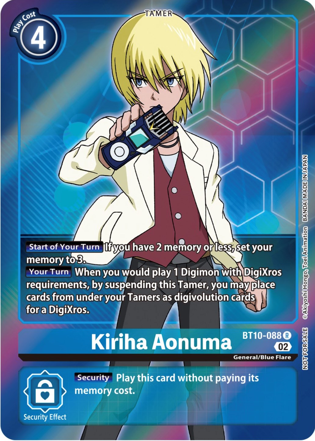 Kiriha Aonuma [BT10-088] (Box Topper) [Xros Encounter] | Total Play