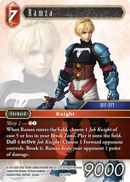 Ramza [Resurgence of Power] | Total Play