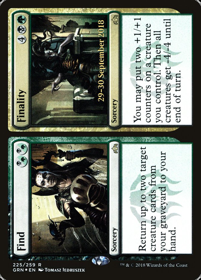 Find // Finality [Guilds of Ravnica Prerelease Promos] | Total Play