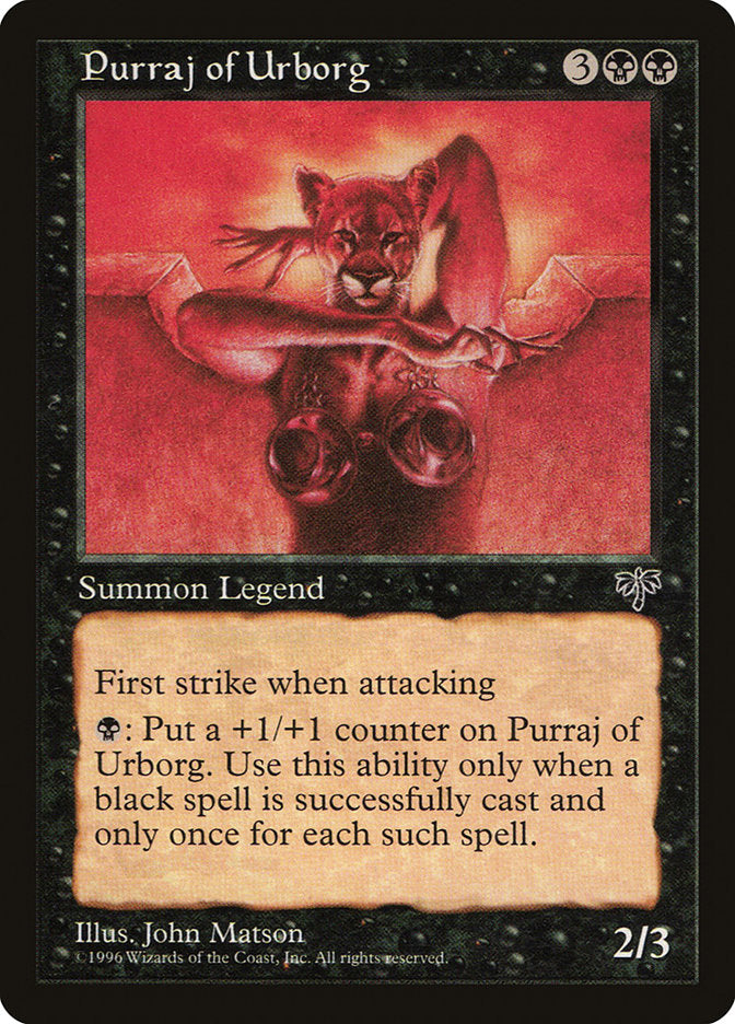 Purraj of Urborg [Mirage] | Total Play