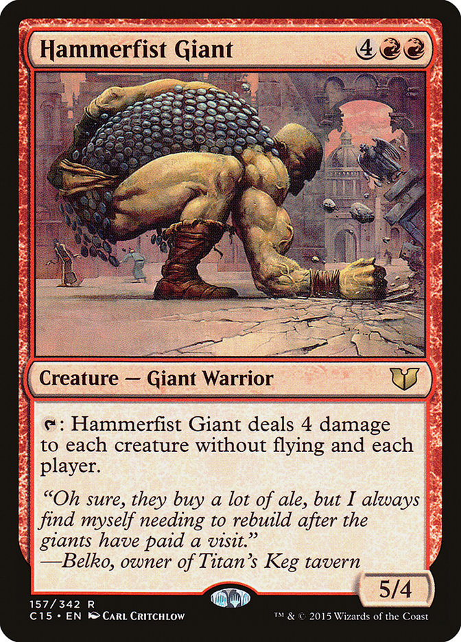 Hammerfist Giant [Commander 2015] | Total Play
