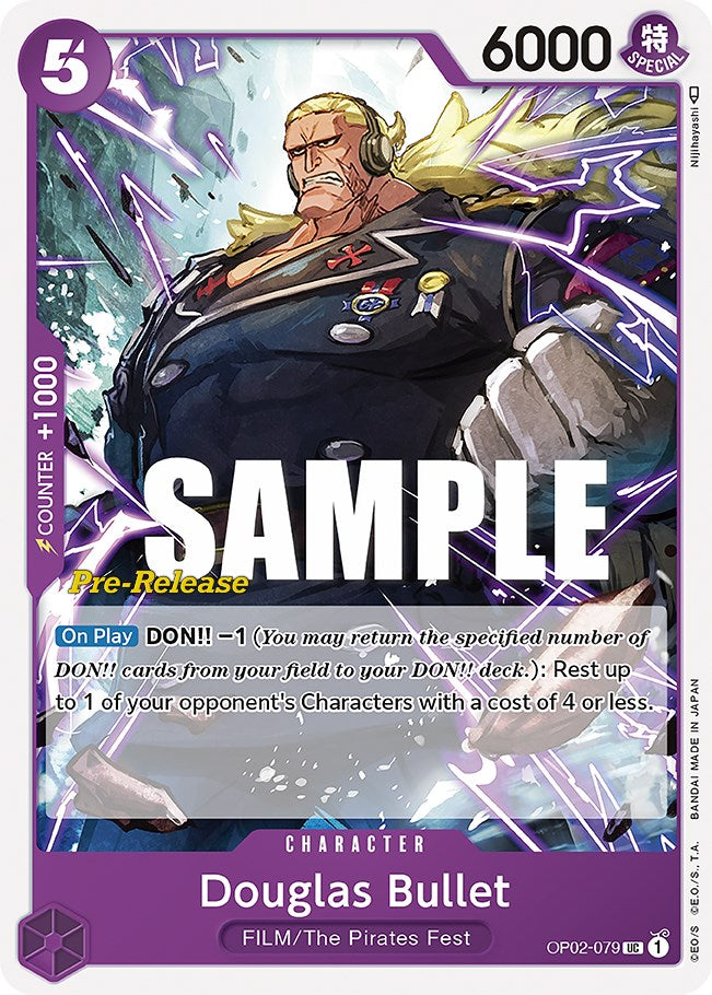 Douglas Bullet [Paramount War Pre-Release Cards] | Total Play