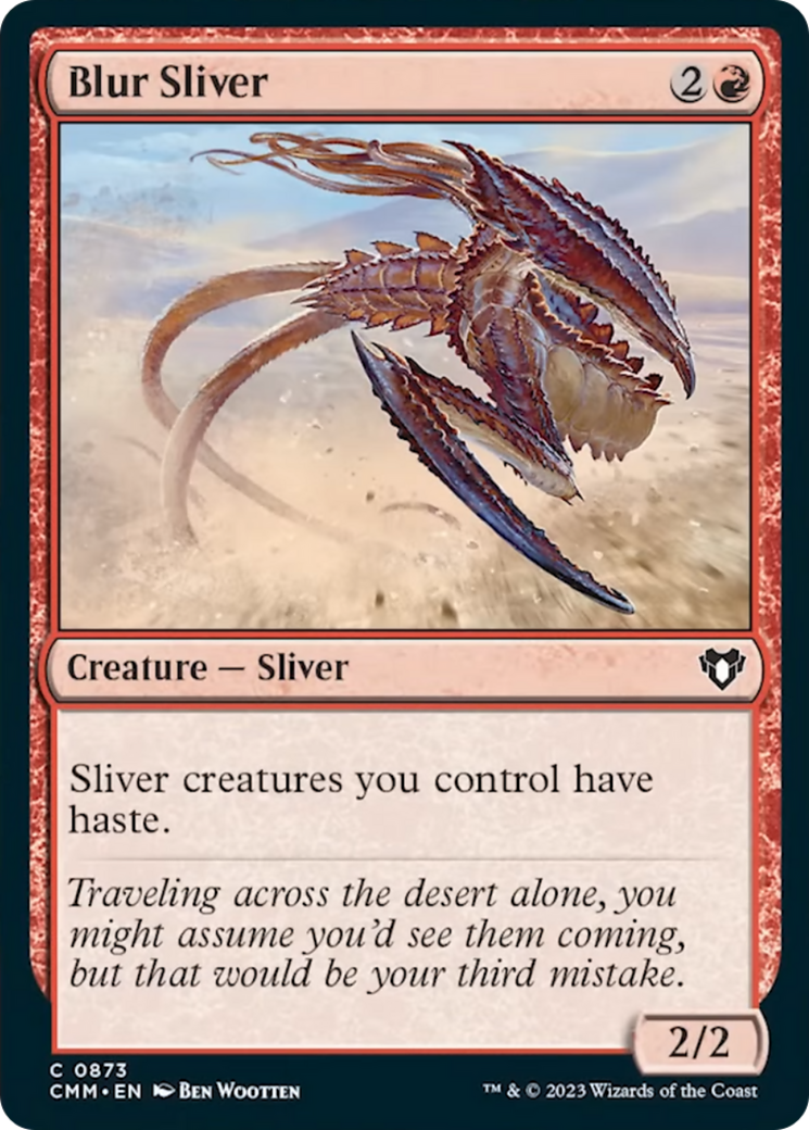 Blur Sliver [Commander Masters] | Total Play