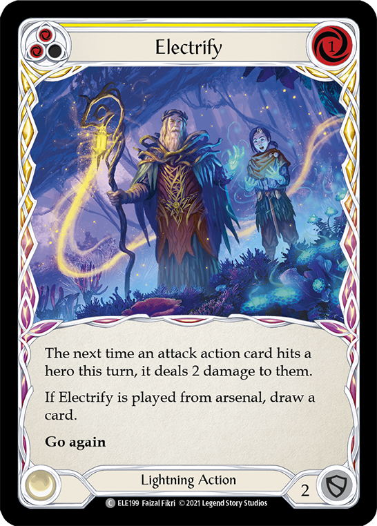 Electrify (Yellow) [ELE199] (Tales of Aria)  1st Edition Normal | Total Play