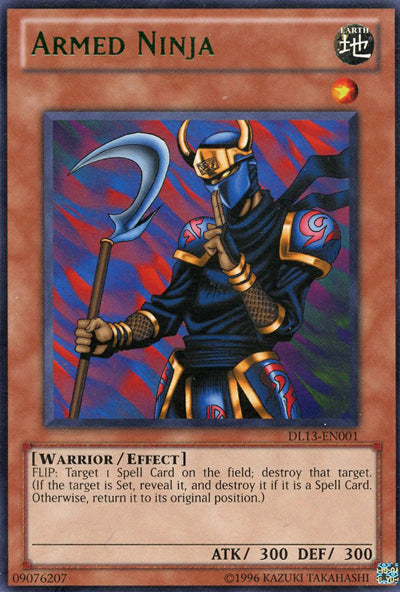 Armed Ninja (Green) [DL13-EN001] Rare | Total Play