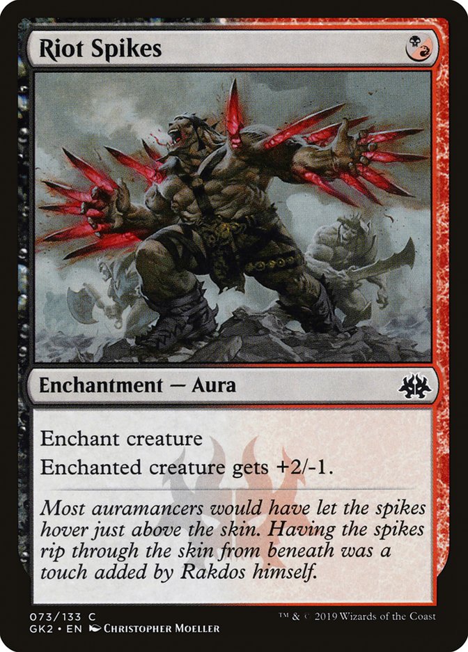Riot Spikes [Ravnica Allegiance Guild Kit] | Total Play