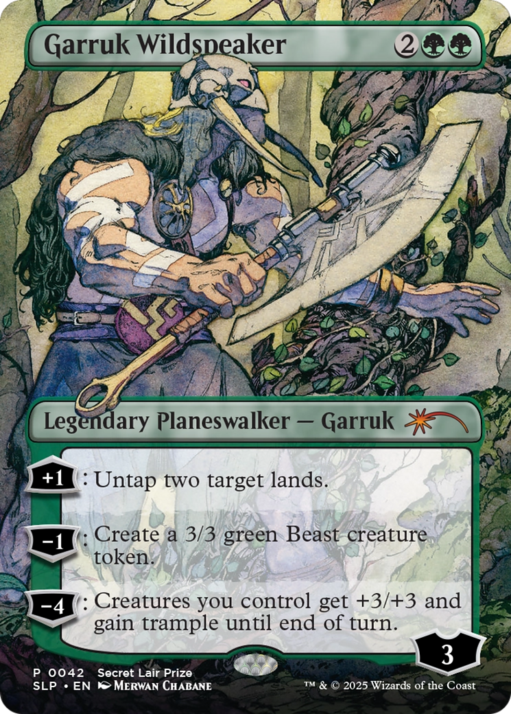 Garruk Wildspeaker [Secret Lair Showdown] | Total Play