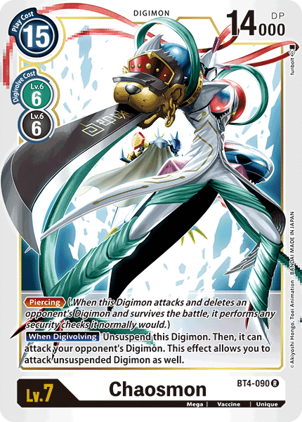 Chaosmon [BT4-090] [Great Legend] | Total Play