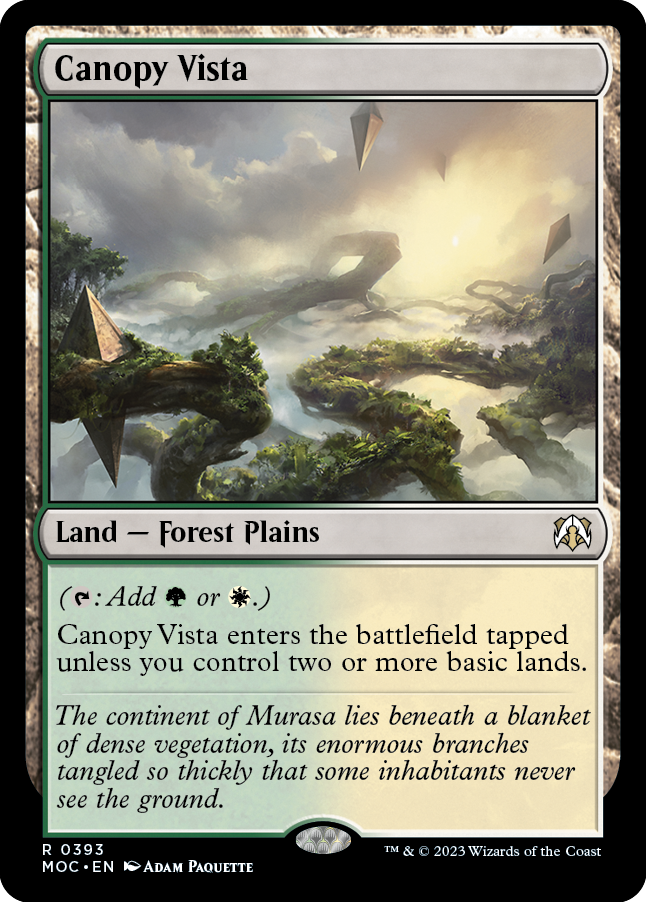 Canopy Vista [March of the Machine Commander] | Total Play