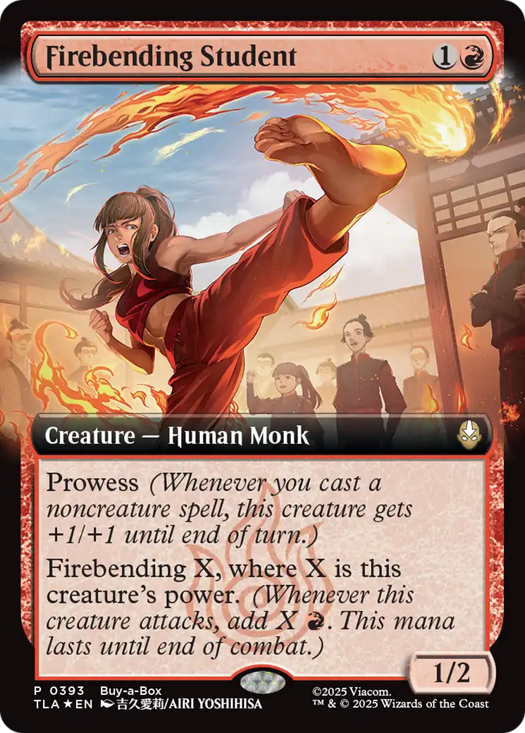 Firebending Student (Extended Art) [Avatar: The Last Airbender Promos] | Total Play
