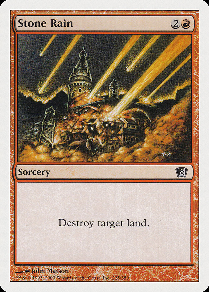 Stone Rain [Eighth Edition] | Total Play