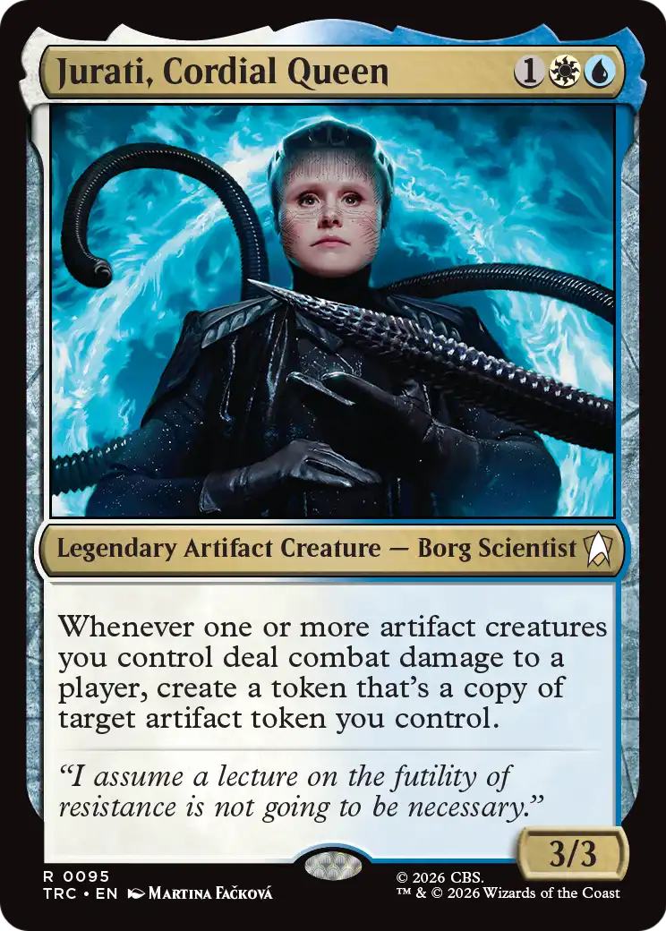 Jurati, Cordial Queen (Surge Foil) [Star Trek Commander] | Total Play