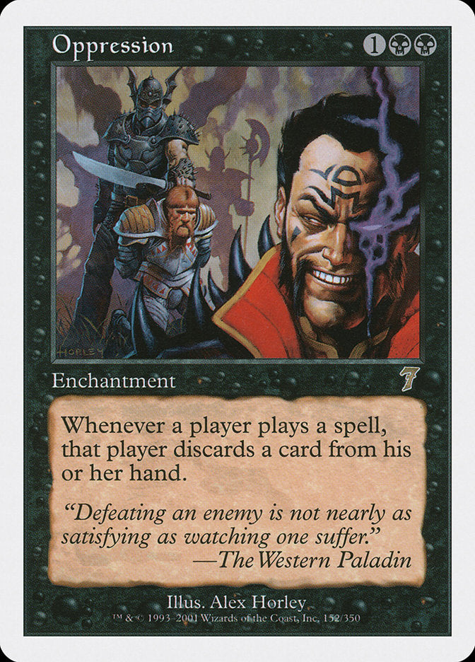 Oppression [Seventh Edition] | Total Play