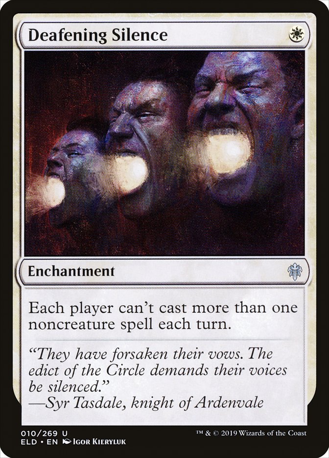 Deafening Silence [Throne of Eldraine] | Total Play