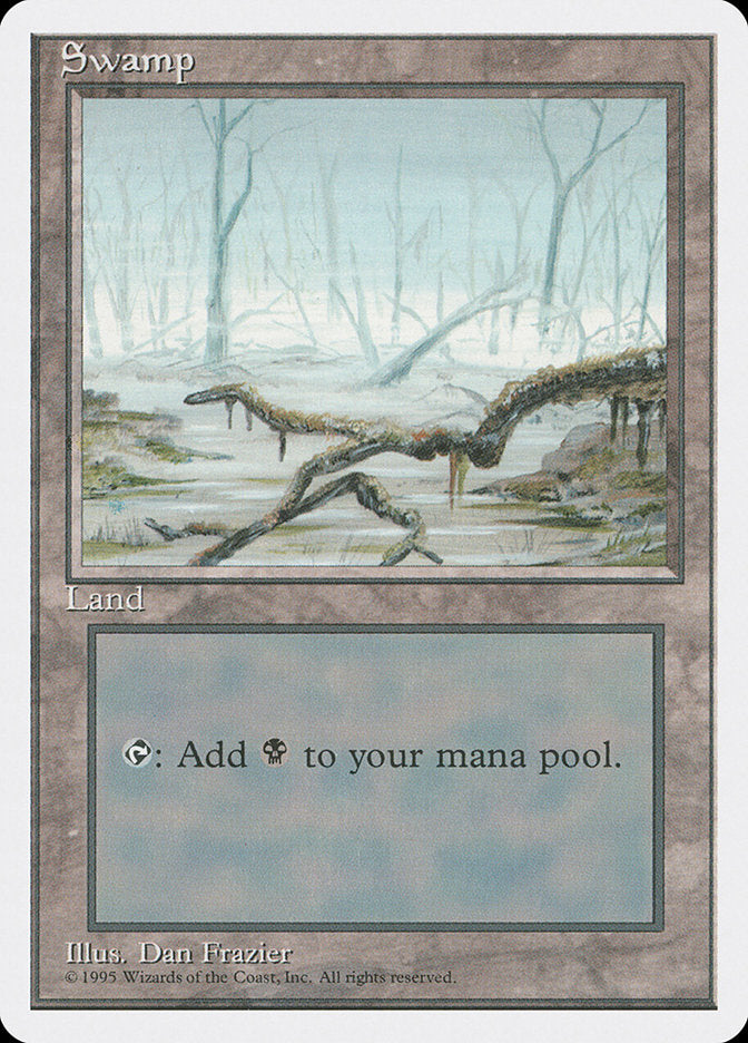 Swamp (White Fog in Trees) [Fourth Edition] | Total Play