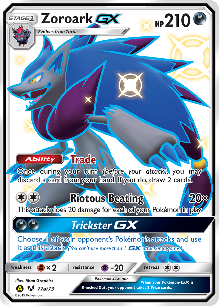 Zoroark GX (77a/73) [Alternate Art Promos] | Total Play