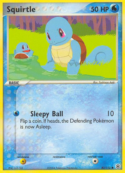 Squirtle (82/112) [EX: FireRed & LeafGreen] | Total Play