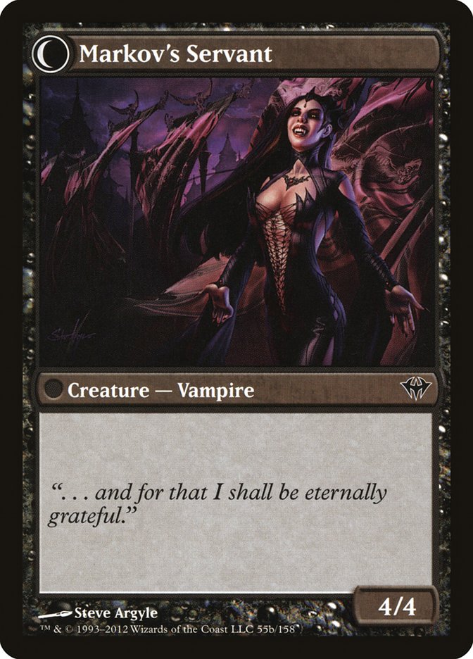 Chosen of Markov // Markov's Servant [Dark Ascension] | Total Play
