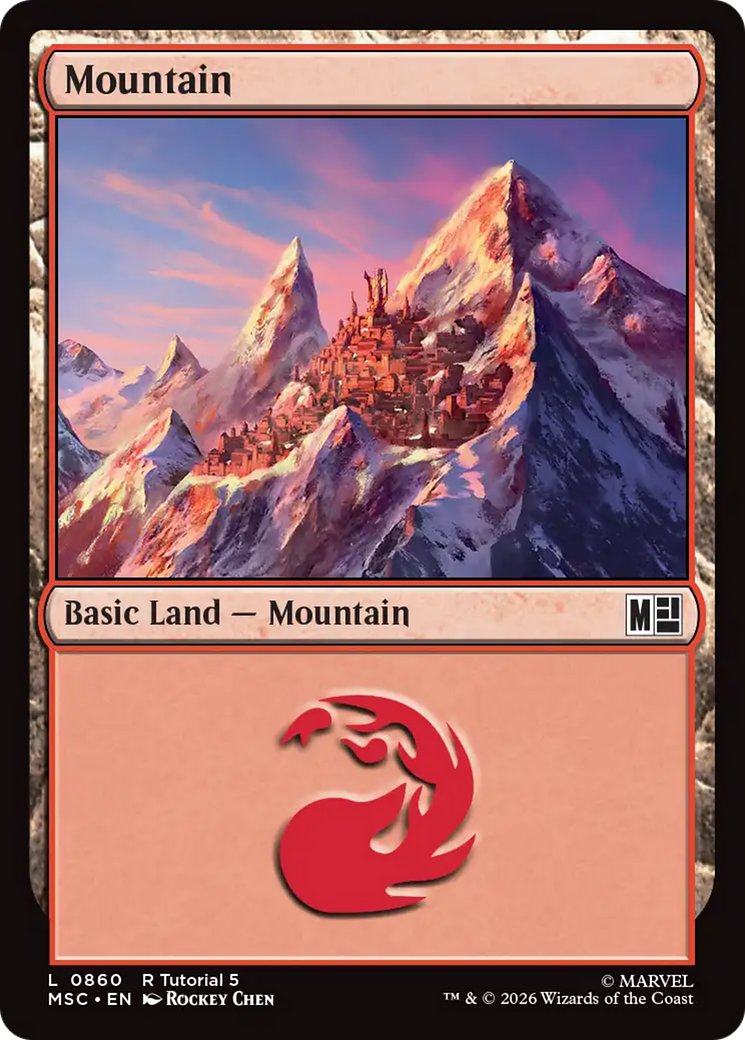 Mountain (0860) [Marvel Super Heroes Commander] | Total Play
