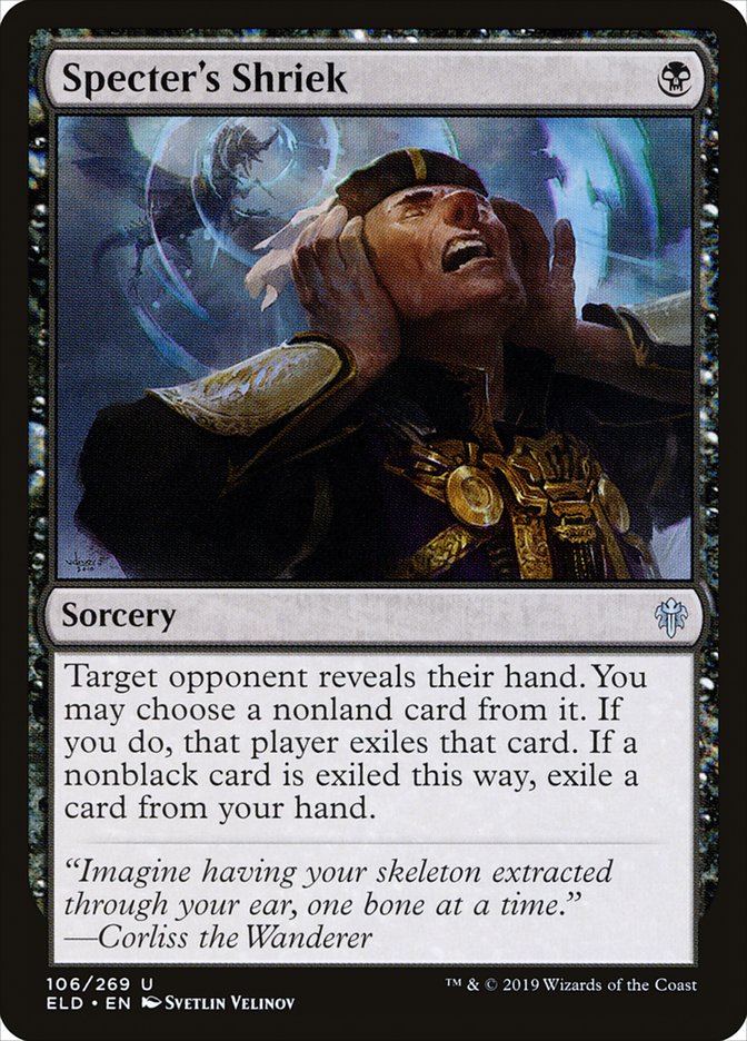 Specter's Shriek [Throne of Eldraine] | Total Play