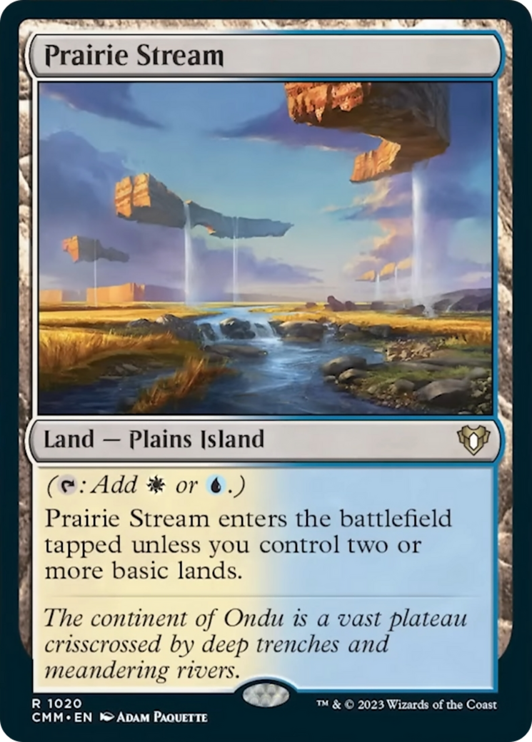 Prairie Stream [Commander Masters] | Total Play