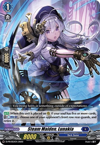 Steam Maiden, Lunakia (D-PR/054EN) [D Promo Cards] | Total Play