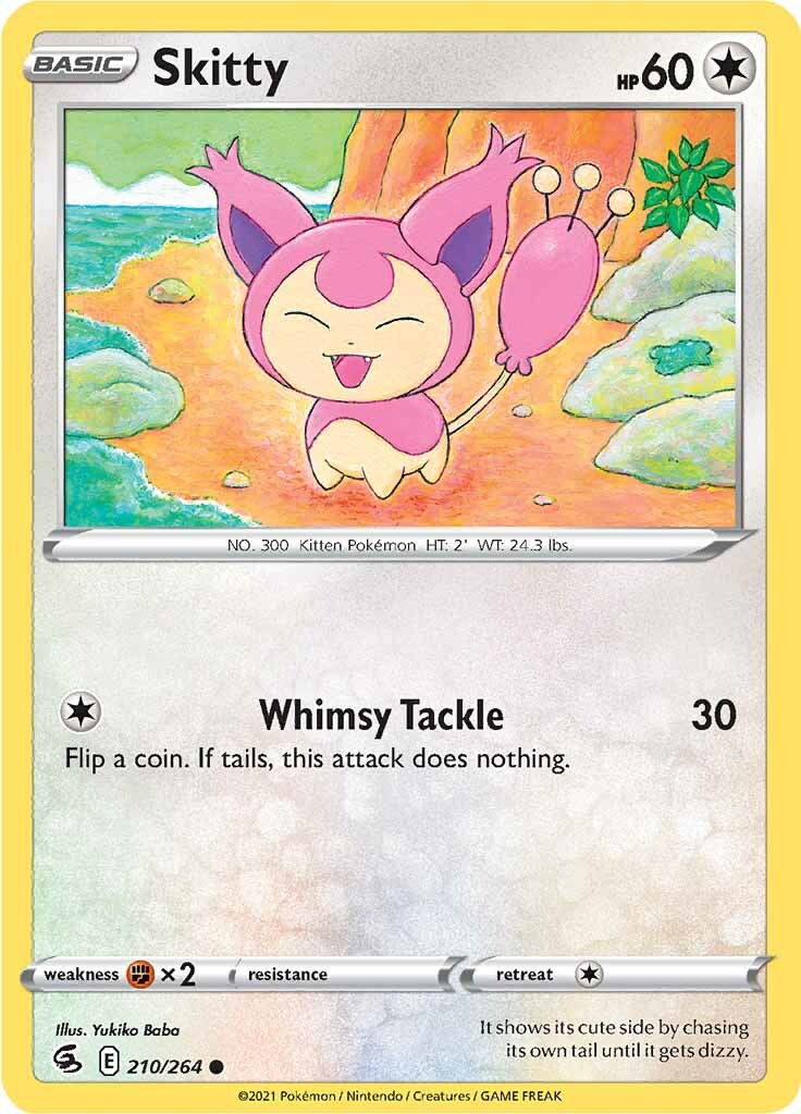 Skitty (210/264) [Sword & Shield: Fusion Strike] | Total Play