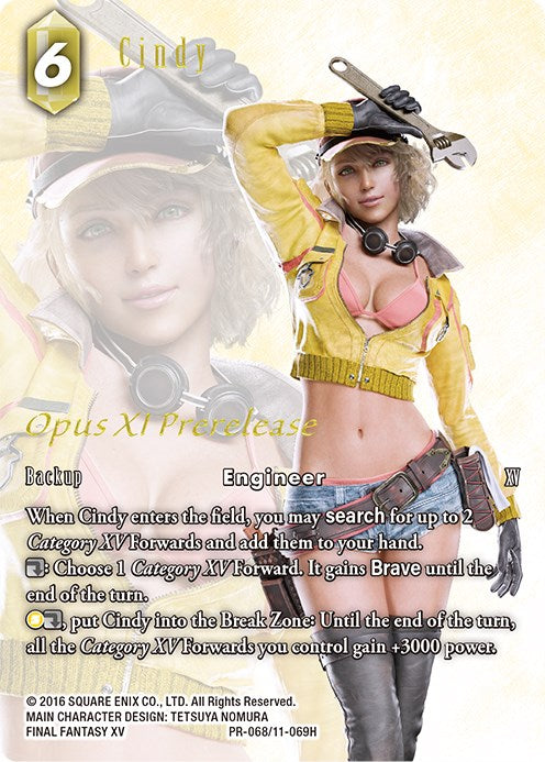 Cindy [Opus XI Promo Cards] | Total Play