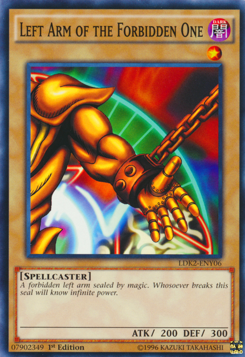 Left Arm of the Forbidden One [LDK2-ENY06] Common | Total Play