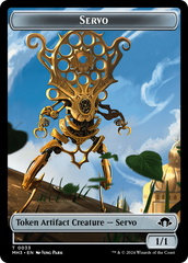 Servo // Phyrexian Wurm (0017) Double-Sided Token [Modern Horizons 3 Tokens] | Total Play