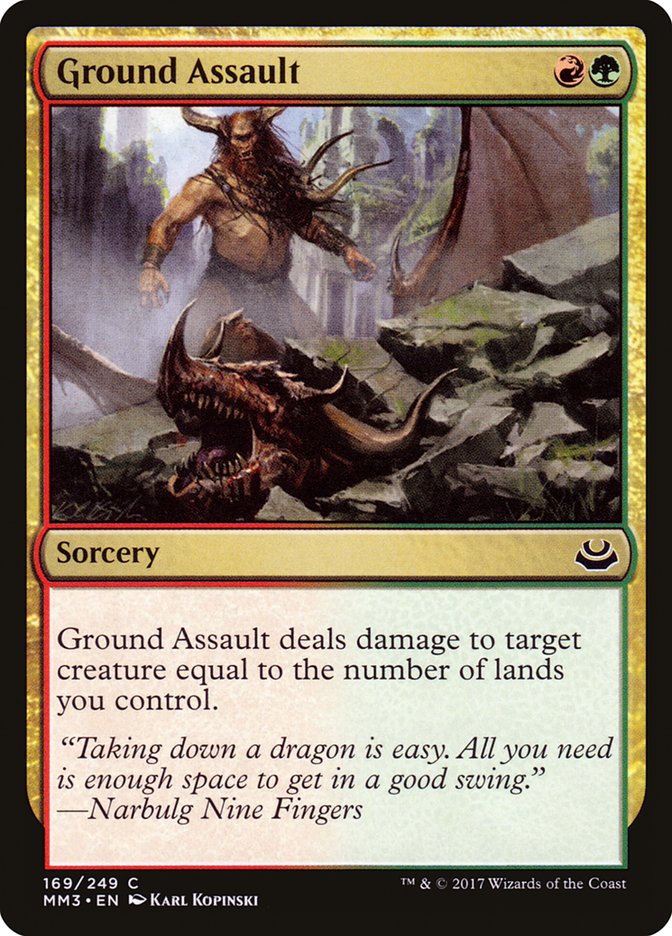 Ground Assault [Modern Masters 2017] | Total Play