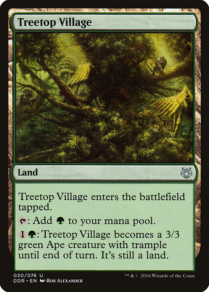 Treetop Village [Duel Decks: Nissa vs. Ob Nixilis] | Total Play