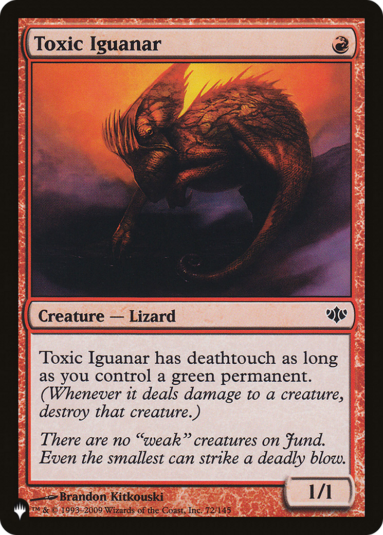 Toxic Iguanar [The List] | Total Play