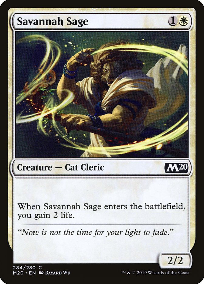 Savannah Sage [Core Set 2020] | Total Play