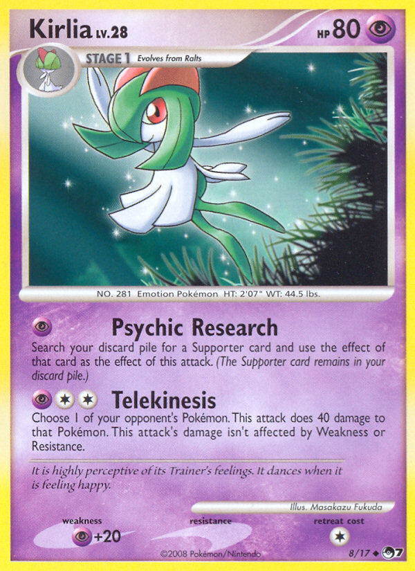 Kirlia (8/17) [POP Series 7] | Total Play