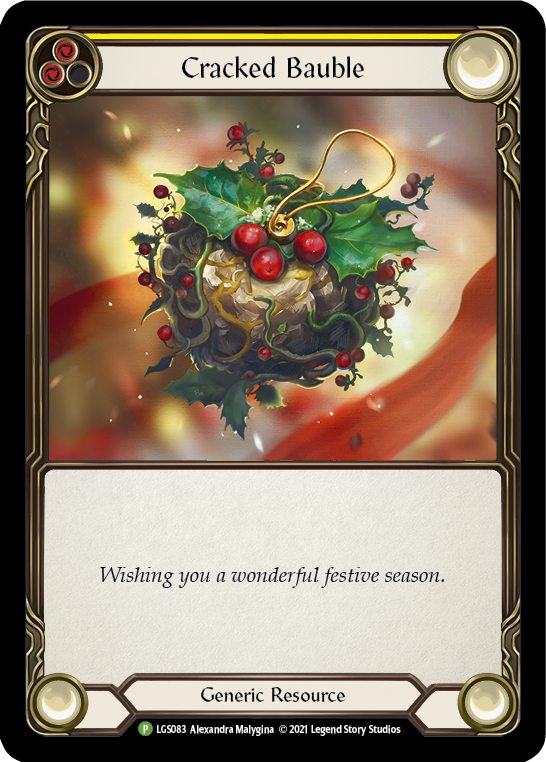 Cracked Bauble (Holiday 2021) [LGS083] (Promo)  Cold Foil | Total Play