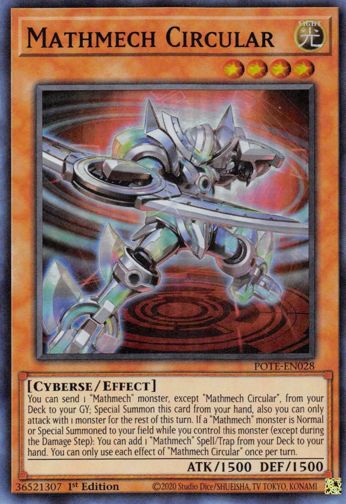 Mathmech Circular [POTE-EN028] Super Rare | Total Play